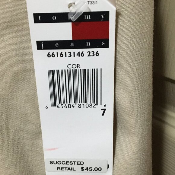 Tommy Hilfiger Stretch Khaki Skirt NWT - Picture 9 of 10